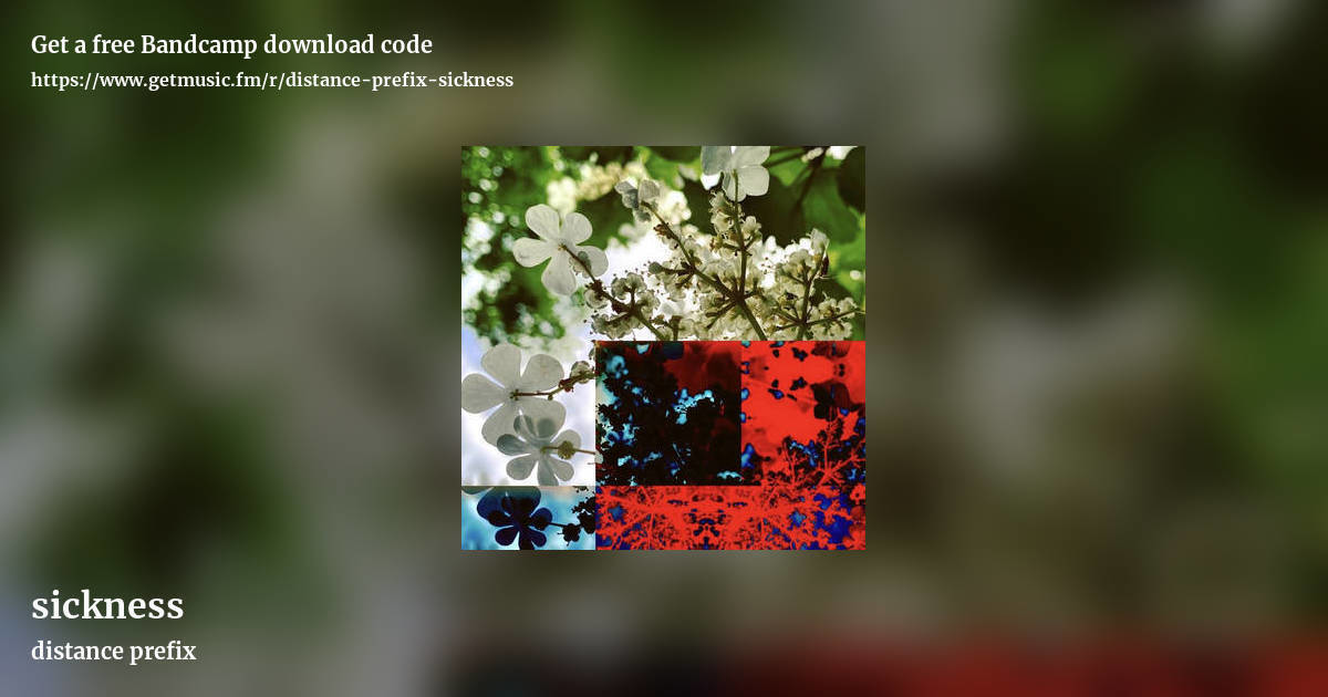 sickness by distance prefix, landscape promo share image