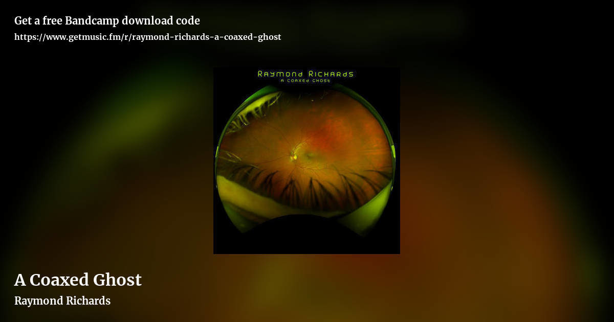 A Coaxed Ghost by Raymond Richards, landscape promo share image