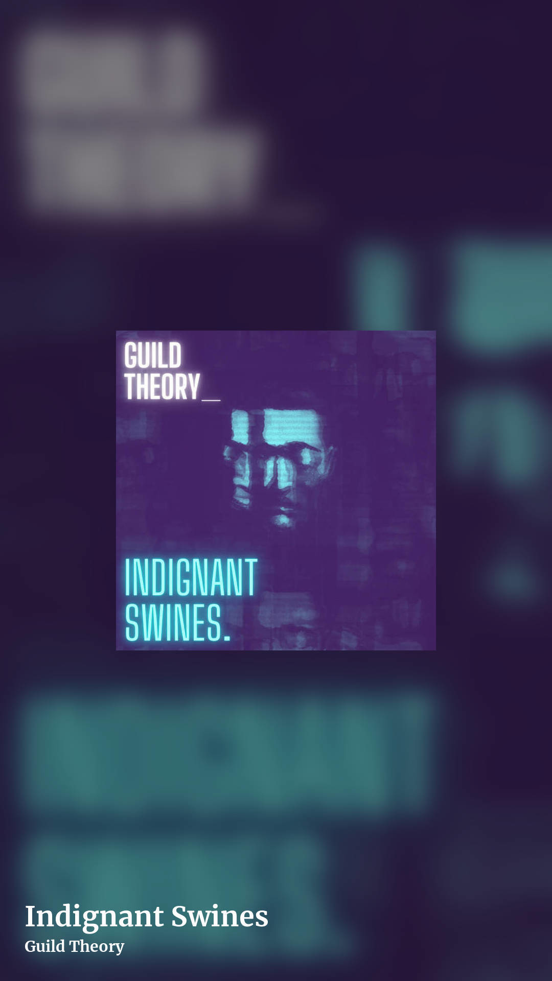 Indignant Swines by Guild Theory, story clean share image