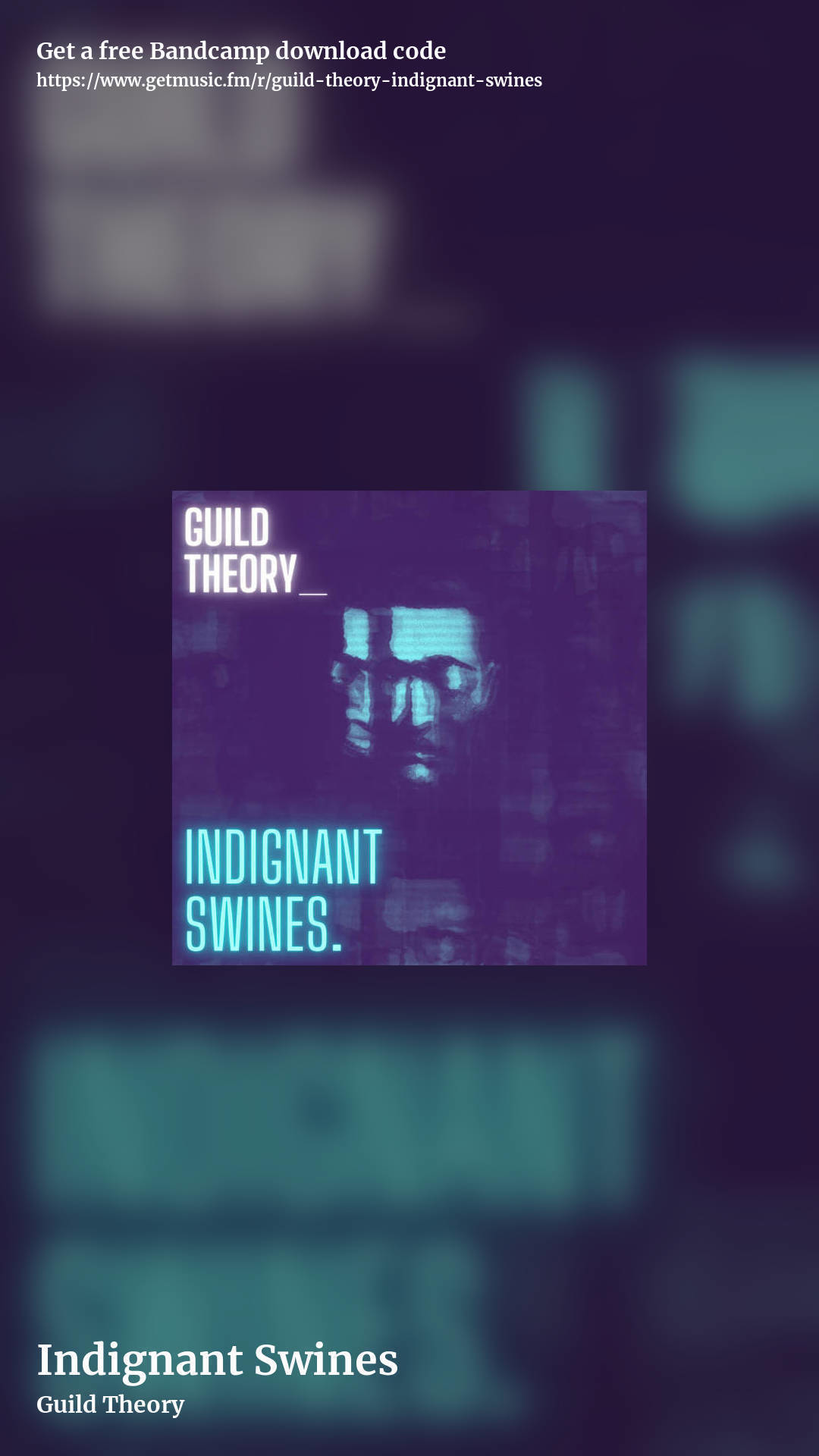 Indignant Swines by Guild Theory, story promo share image