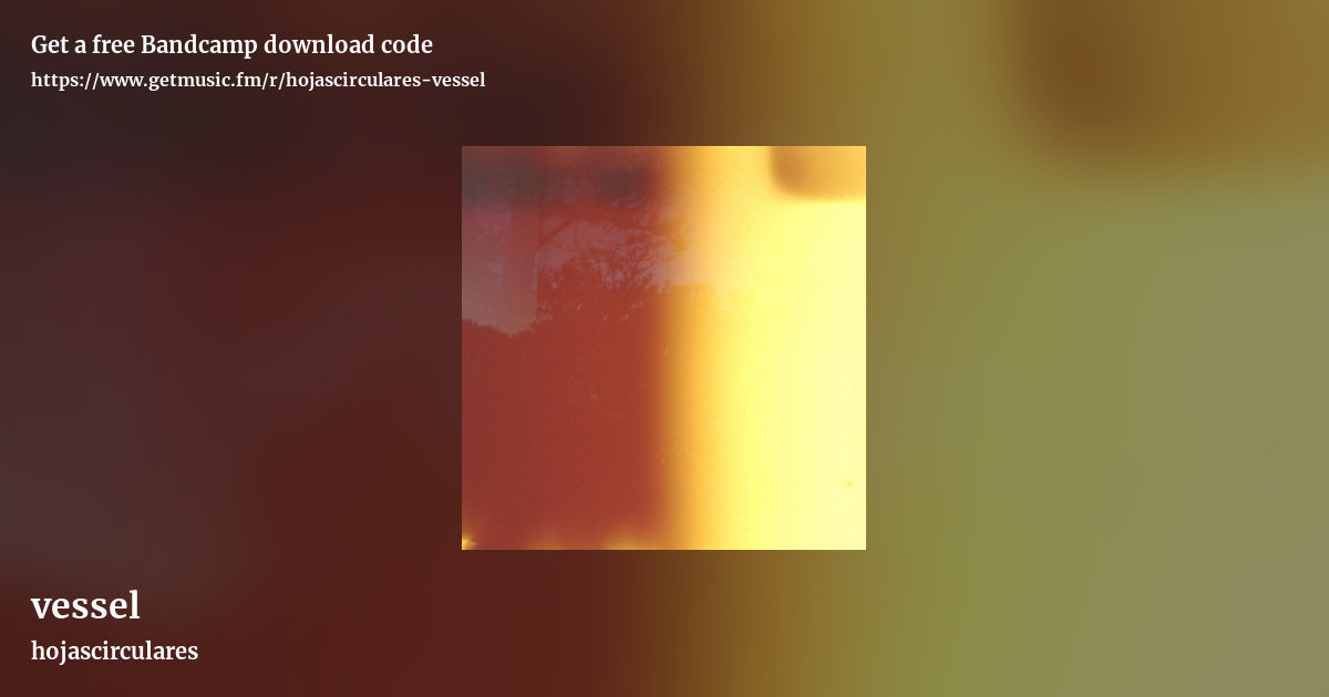 vessel by hojascirculares, landscape promo share image