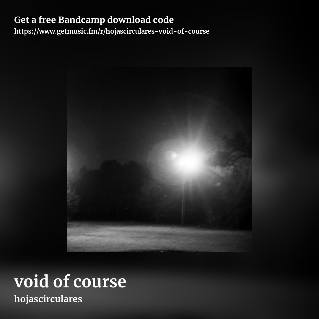 void of course by hojascirculares, square promo share image