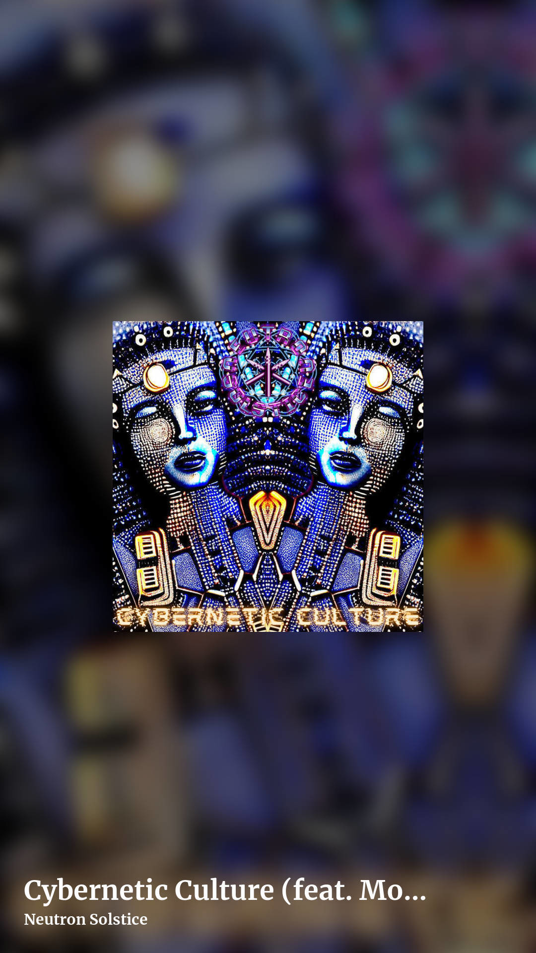 Cybernetic Culture (feat. Morgane Matteuzzi) by Neutron Solstice, story clean share image