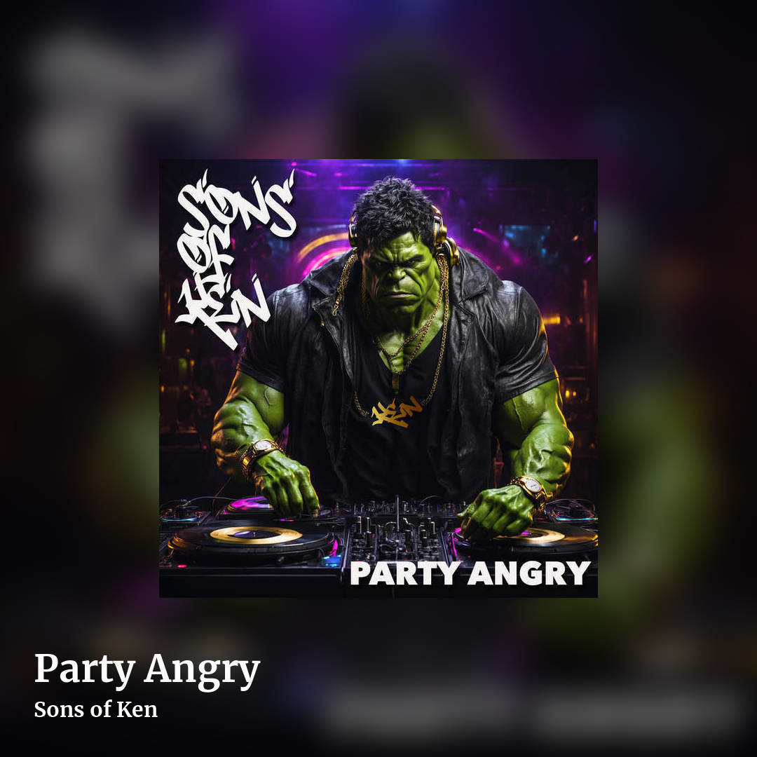 Party Angry by Sons of Ken, square clean share image
