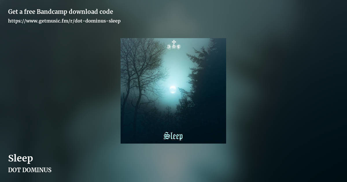 Sleep by DOT DOMINUS, landscape promo share image
