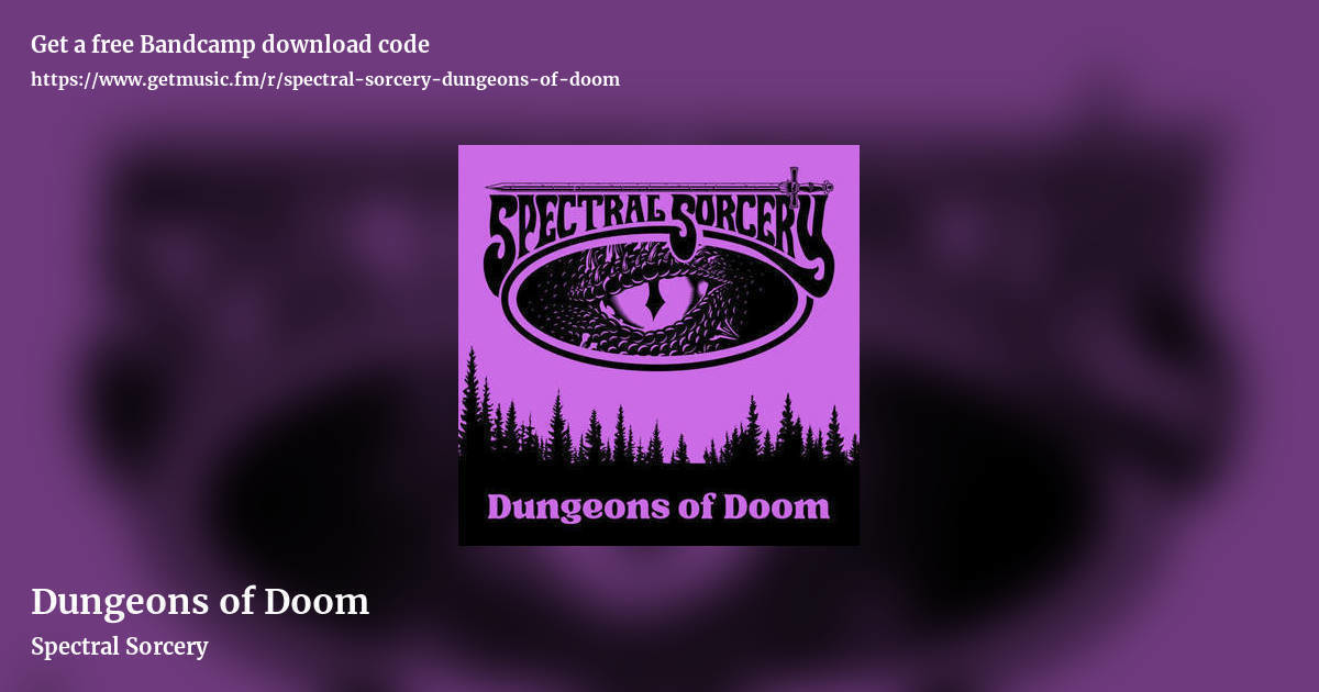 Dungeons of Doom by Spectral Sorcery, landscape promo share image