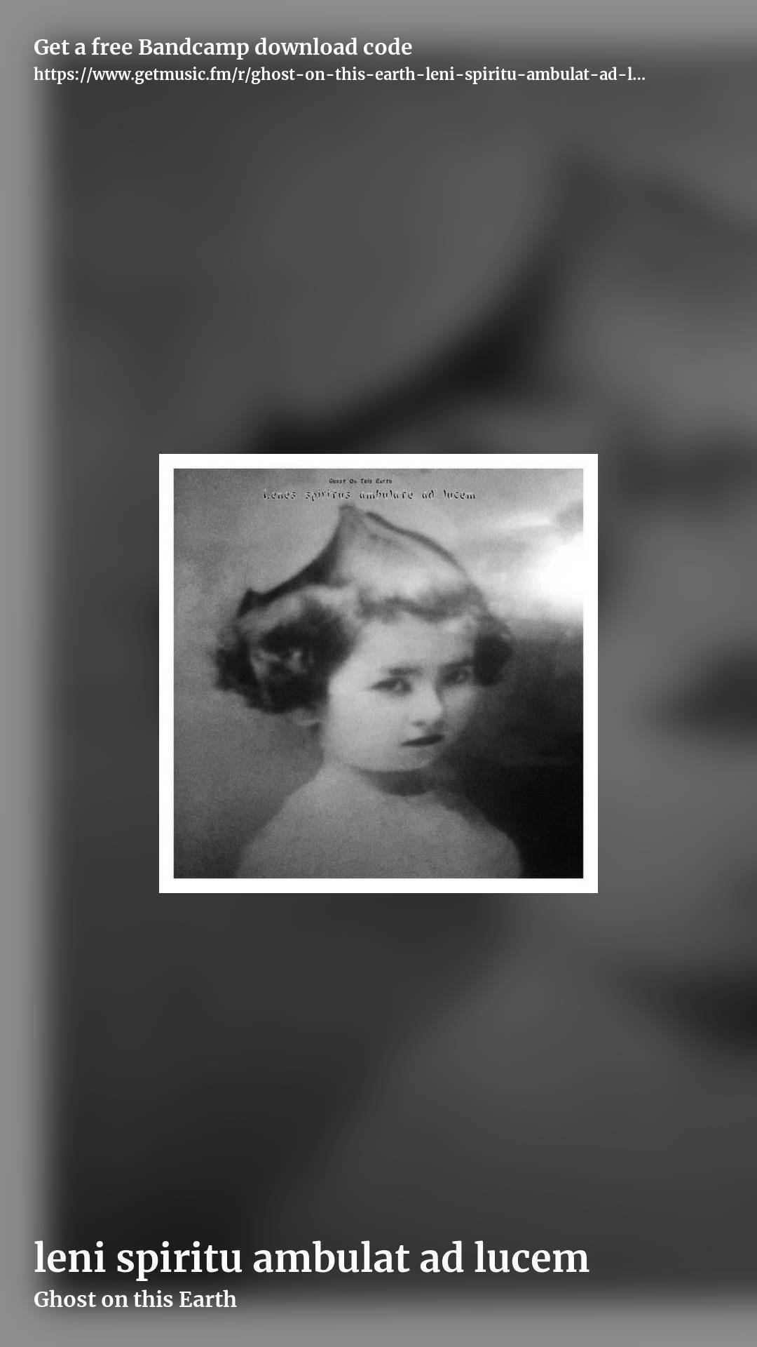 leni spiritu ambulat ad lucem by Ghost on this Earth, story promo share image