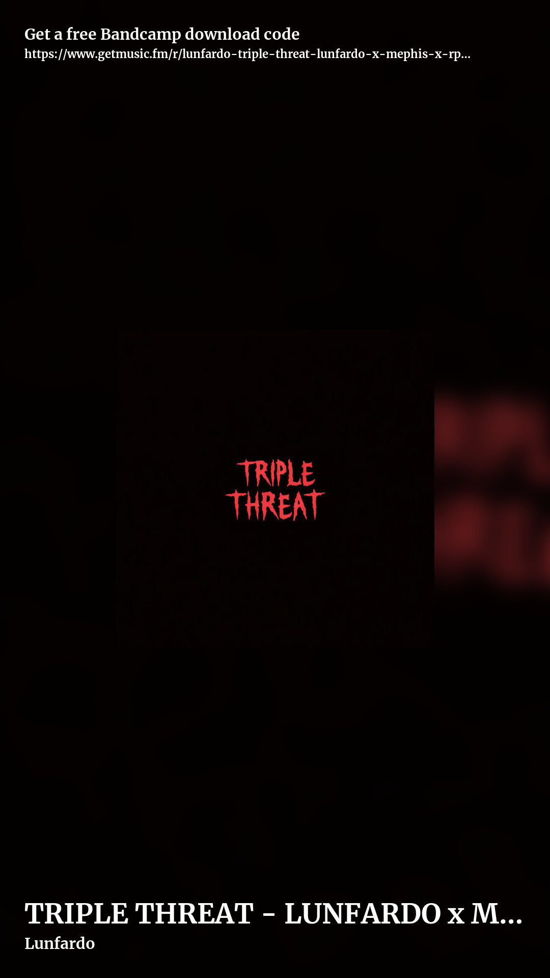 TRIPLE THREAT - LUNFARDO x MEPHIS x RPX16035 by Lunfardo, story promo share image