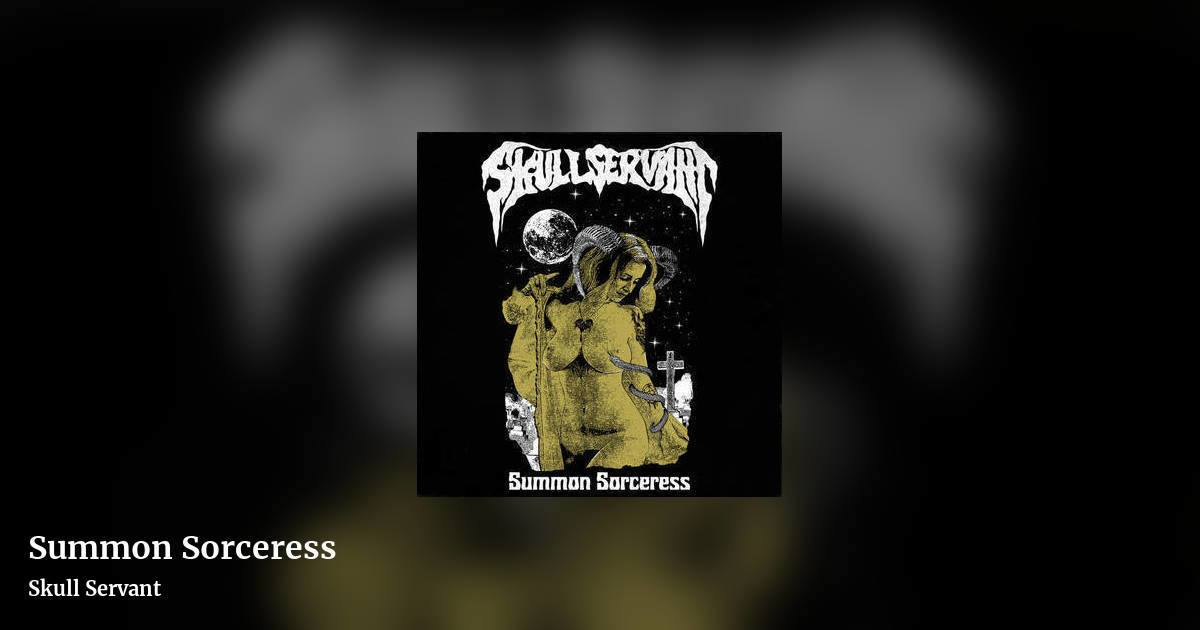 Summon Sorceress by Skull Servant, landscape clean share image