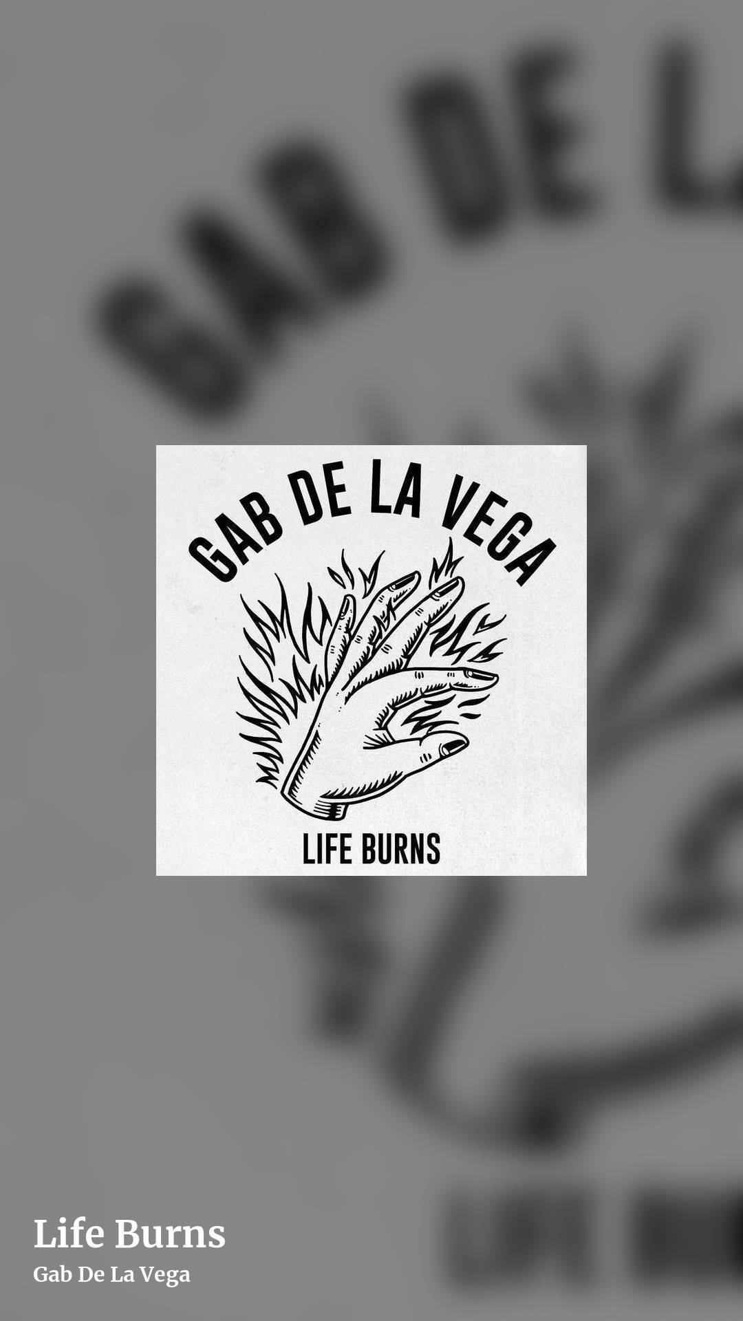 Life Burns by Gab De La Vega, story clean share image