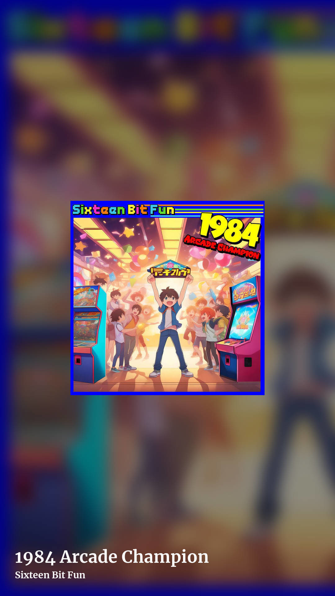 1984 Arcade Champion by Sixteen Bit Fun, story clean share image
