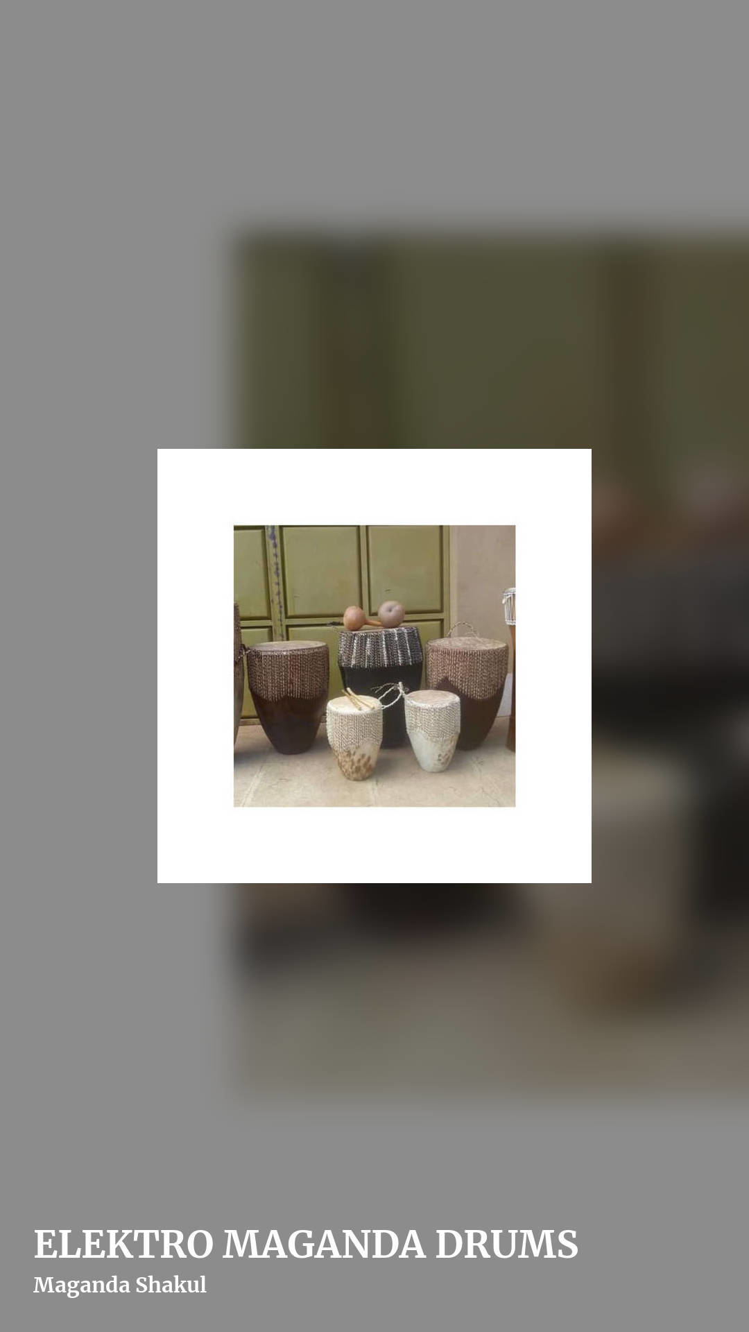 ELEKTRO MAGANDA DRUMS by Maganda Shakul, story clean share image