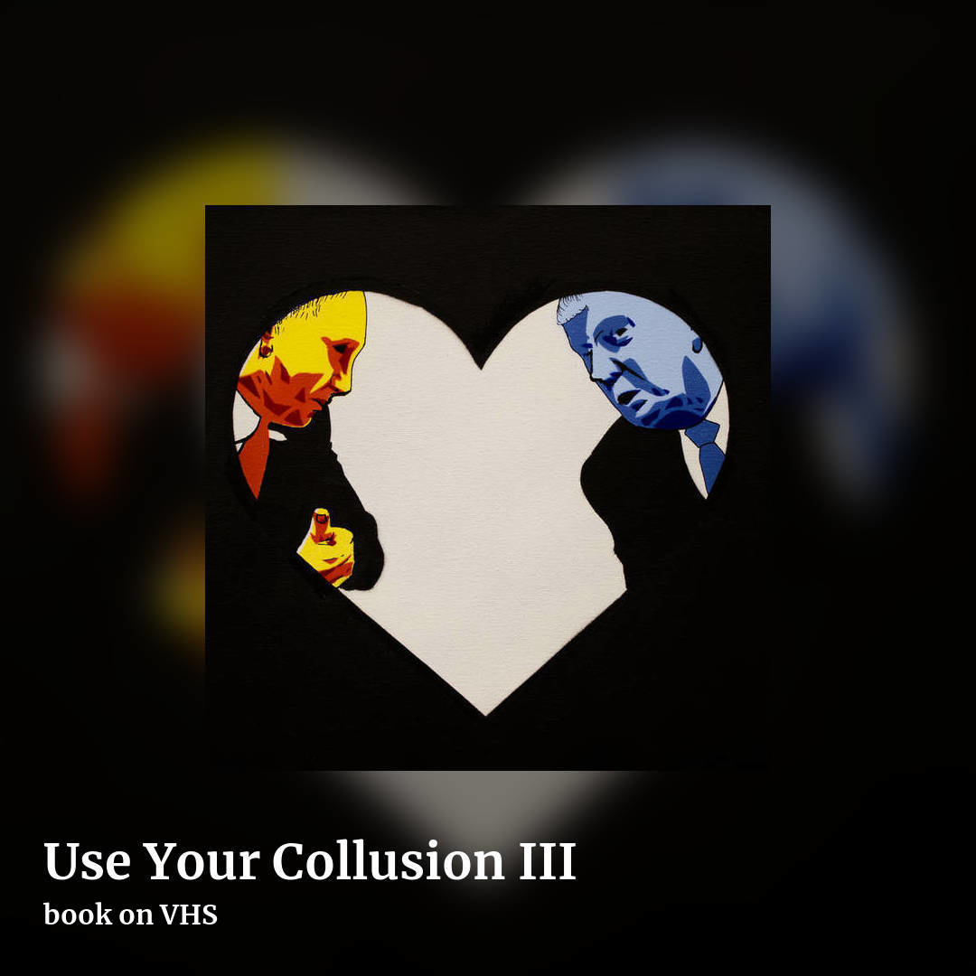 Use Your Collusion III by book on VHS, square clean share image