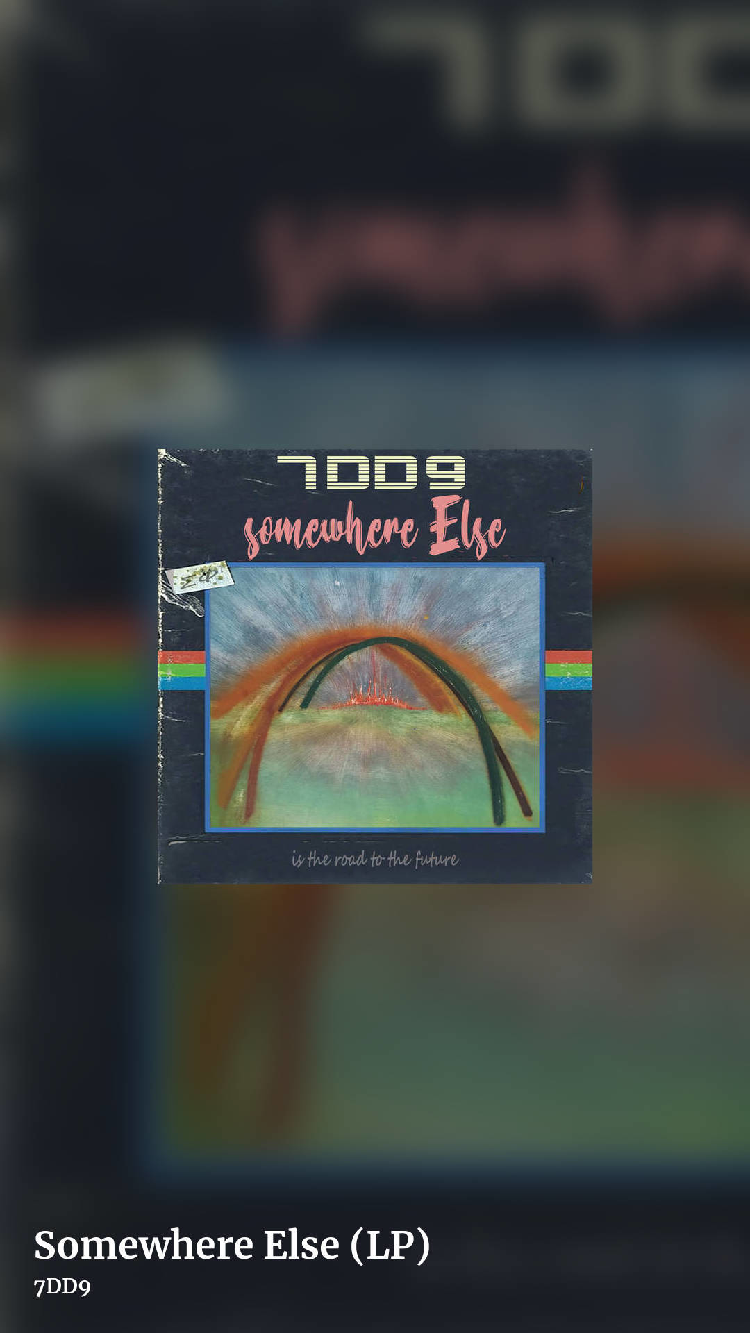 Somewhere Else (LP) by 7DD9, story clean share image