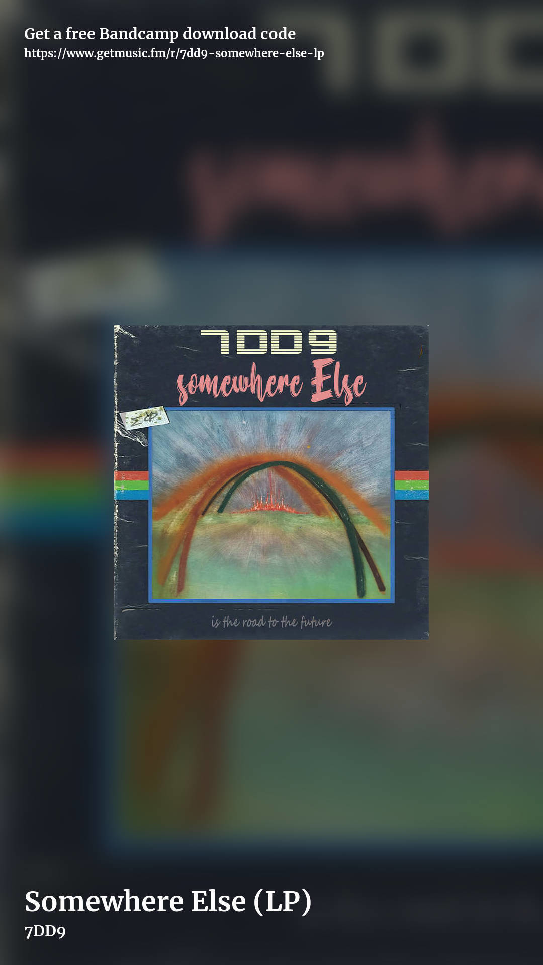 Somewhere Else (LP) by 7DD9, story promo share image