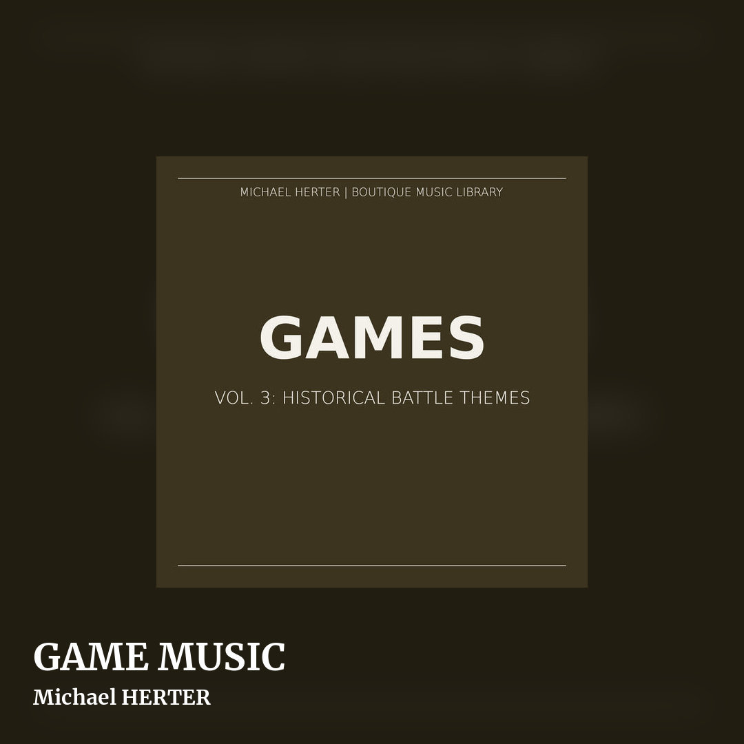 GAME MUSIC by Michael HERTER, square clean share image