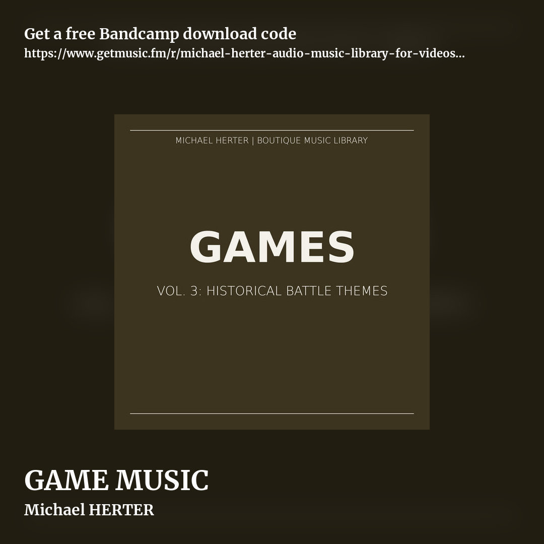 GAME MUSIC by Michael HERTER, square promo share image