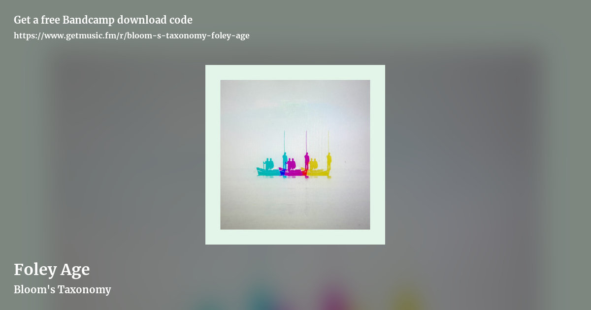 Foley Age by Bloom's Taxonomy, landscape promo share image