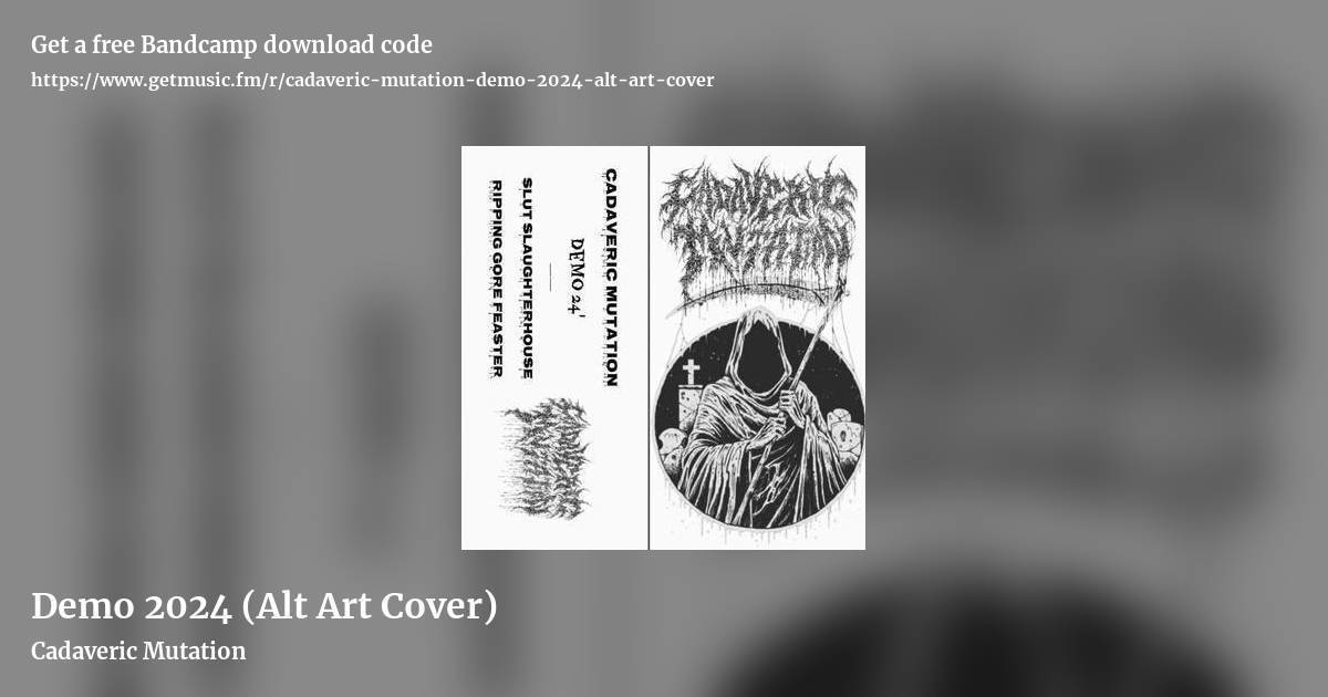 Demo 2024 (Alt Art Cover) by Cadaveric Mutation, landscape promo share image