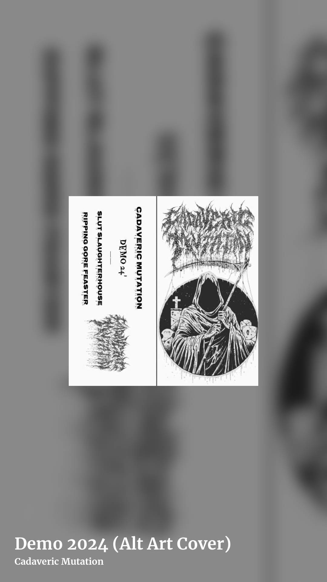 Demo 2024 (Alt Art Cover) by Cadaveric Mutation, story clean share image