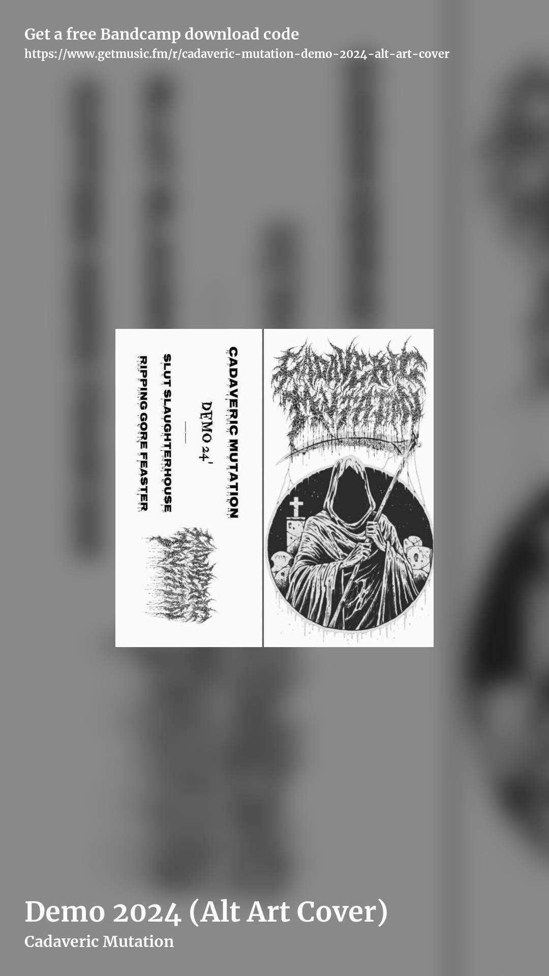 Demo 2024 (Alt Art Cover) by Cadaveric Mutation, story promo share image