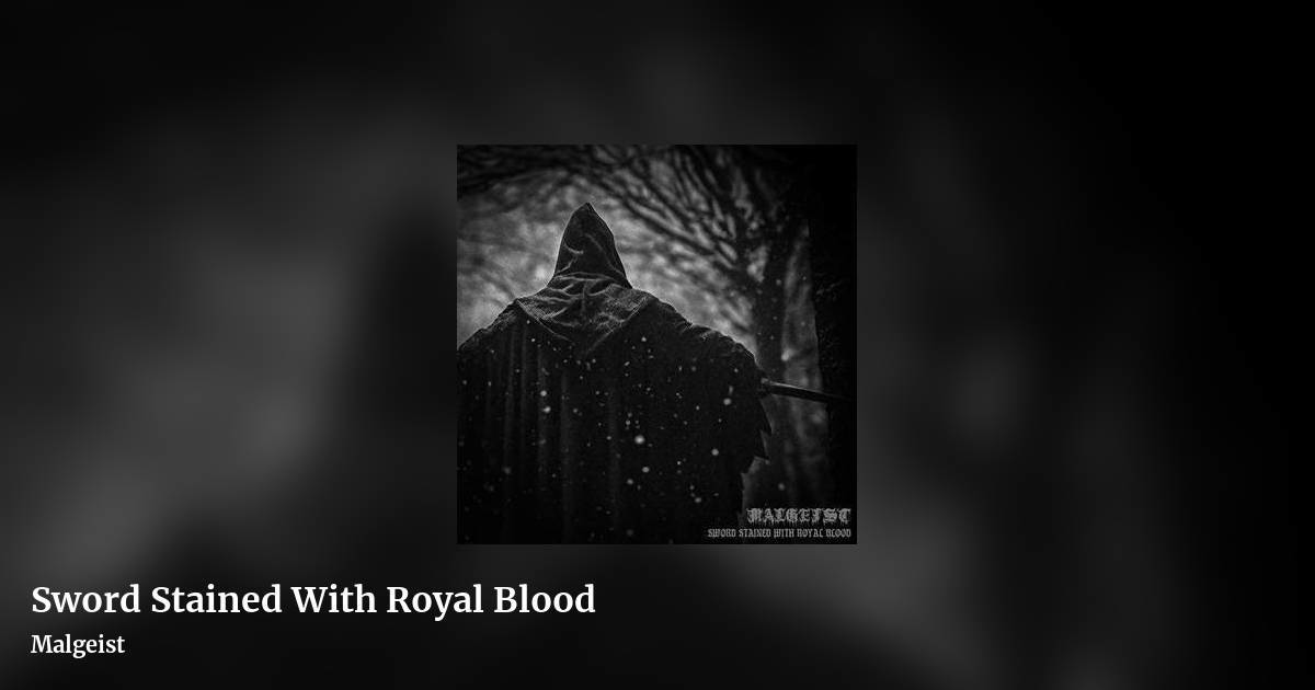 Sword Stained With Royal Blood by Malgeist, landscape clean share image