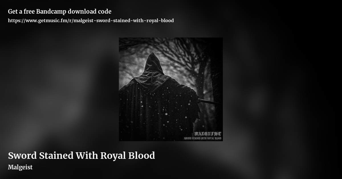 Sword Stained With Royal Blood by Malgeist, landscape promo share image