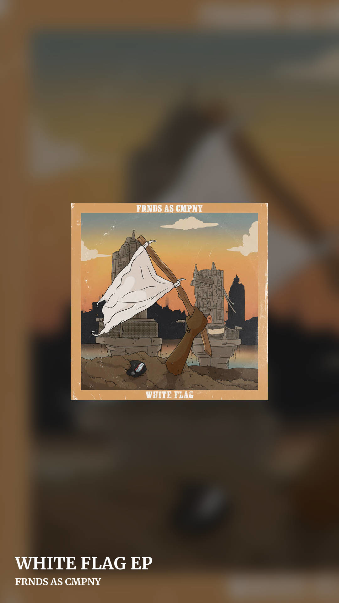 WHITE FLAG EP by FRNDS AS CMPNY, story clean share image