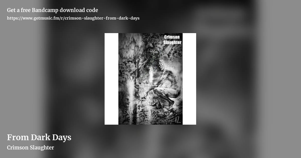 From Dark Days by Crimson Slaughter, landscape promo share image