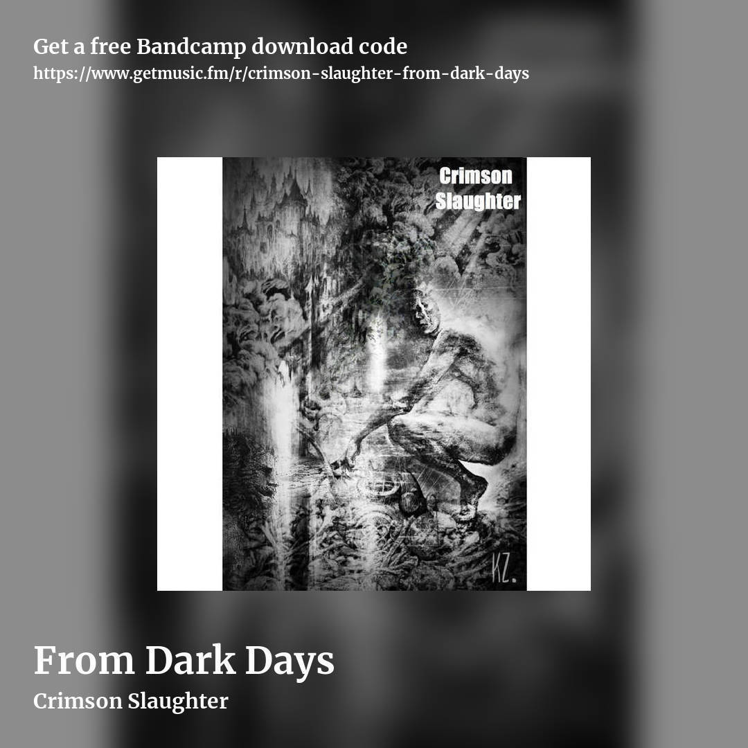 From Dark Days by Crimson Slaughter, square promo share image