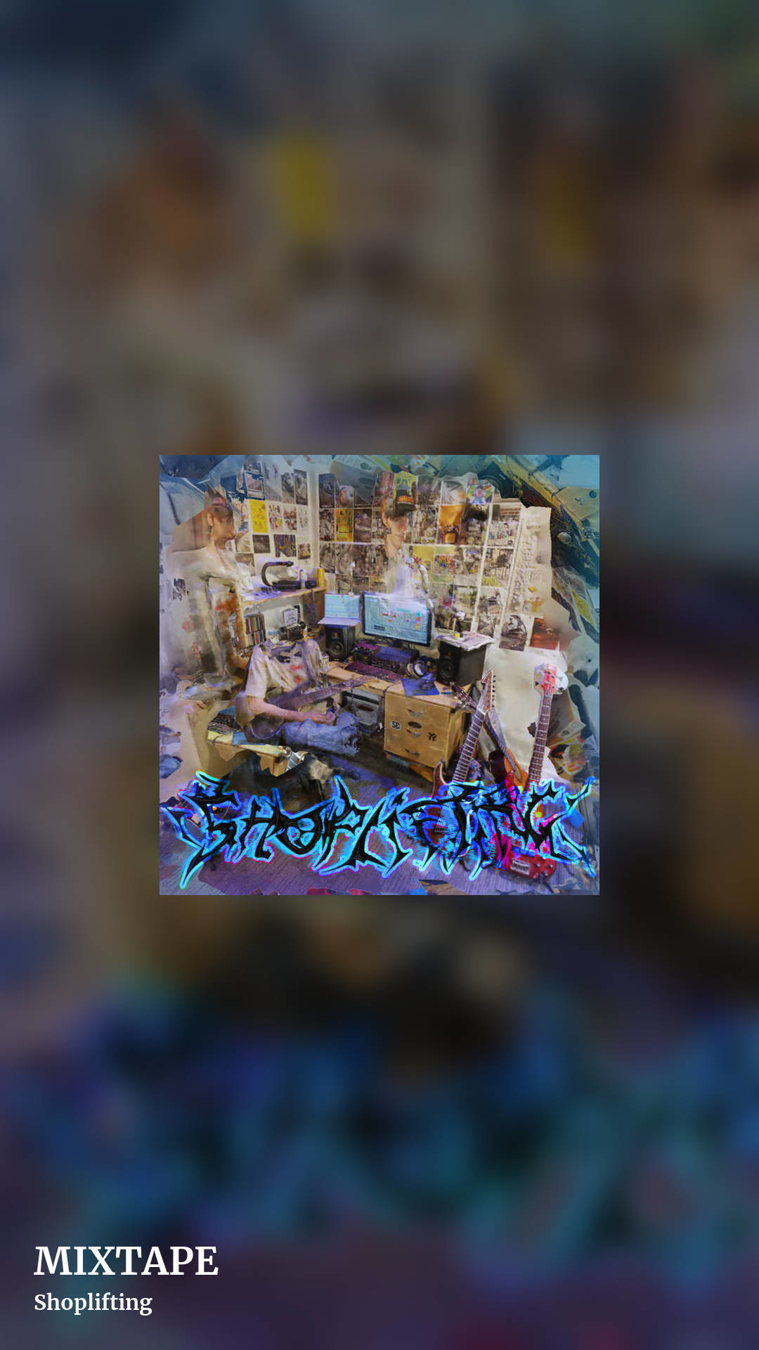 MIXTAPE by Shoplifting, story clean share image