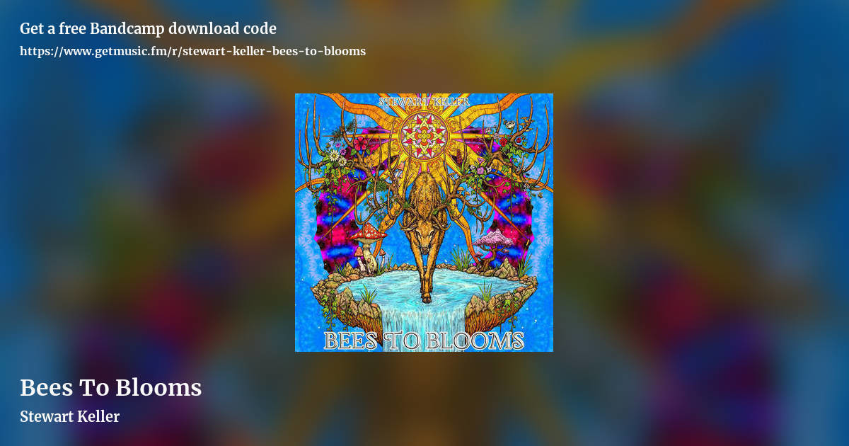 Bees To Blooms by Stewart Keller, landscape promo share image