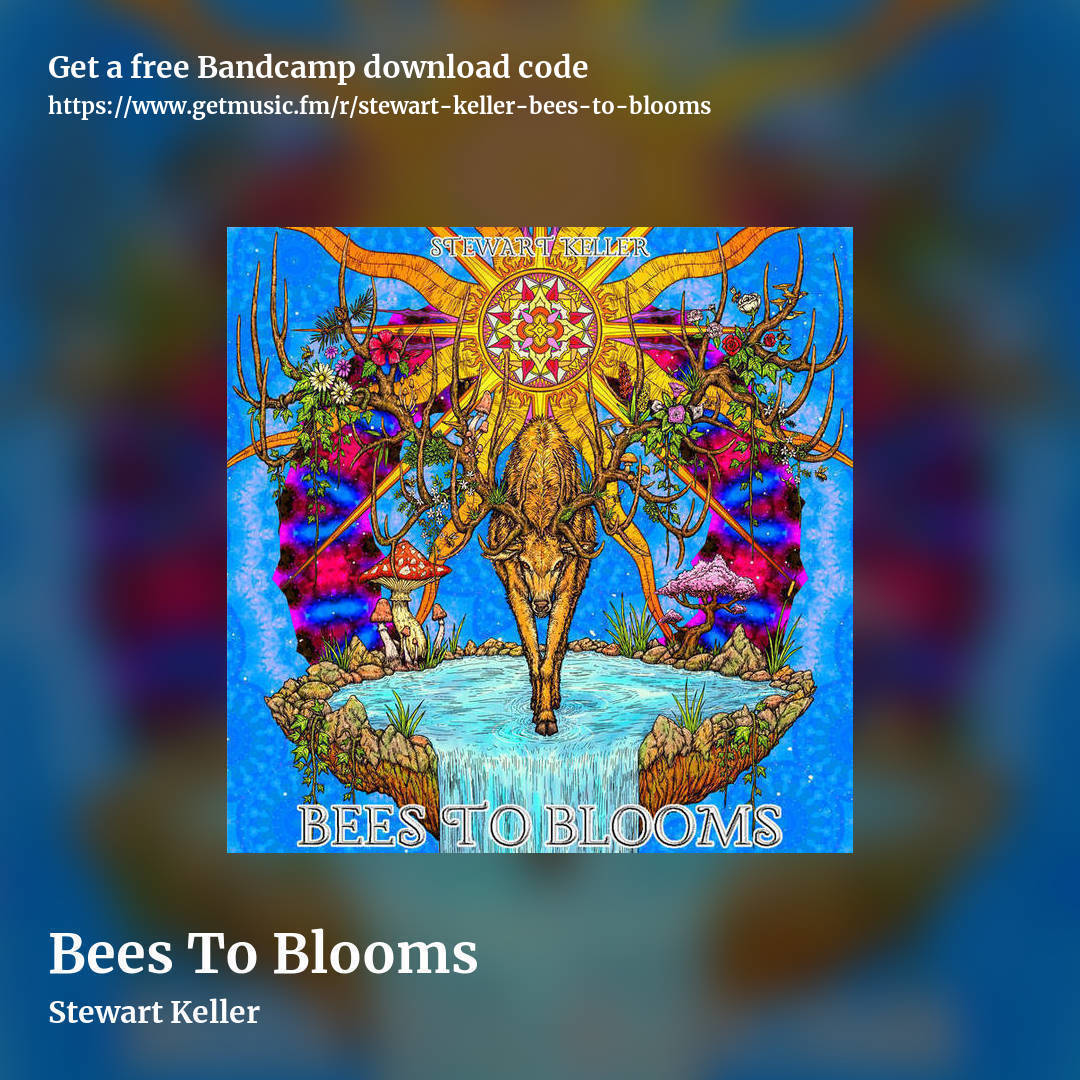 Bees To Blooms by Stewart Keller, square promo share image