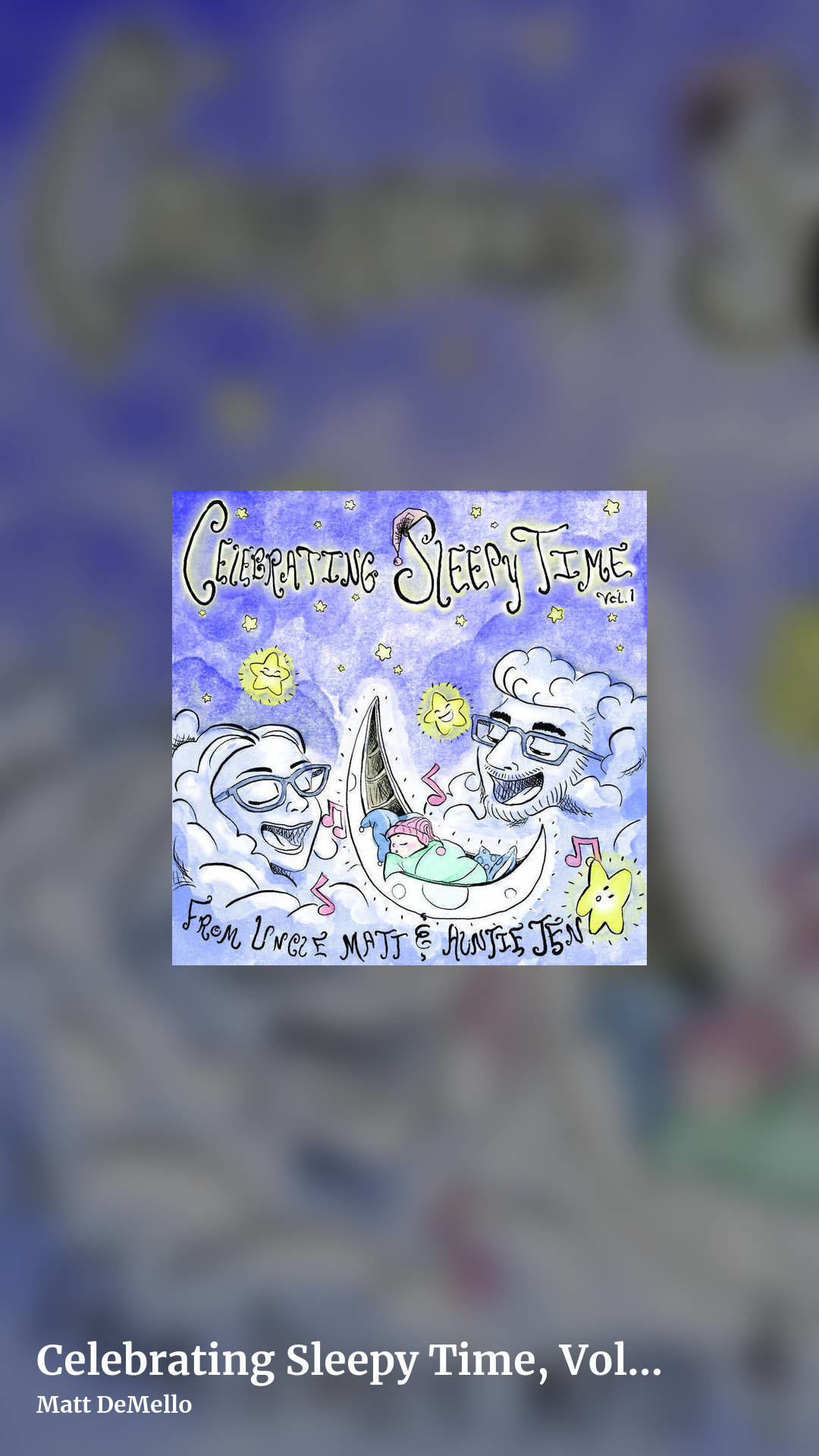 Celebrating Sleepy Time, Vol. 1 by Matt DeMello, story clean share image