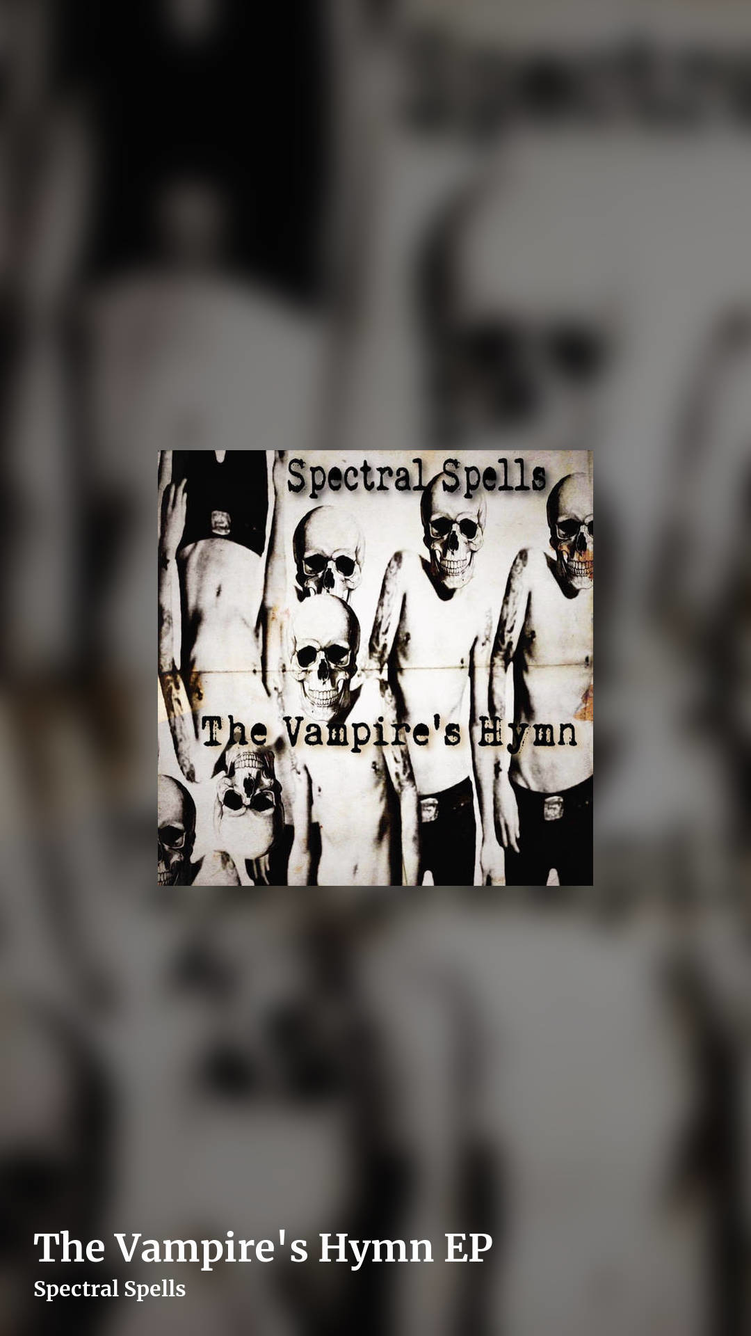 The Vampire's Hymn EP by Spectral Spells, story clean share image