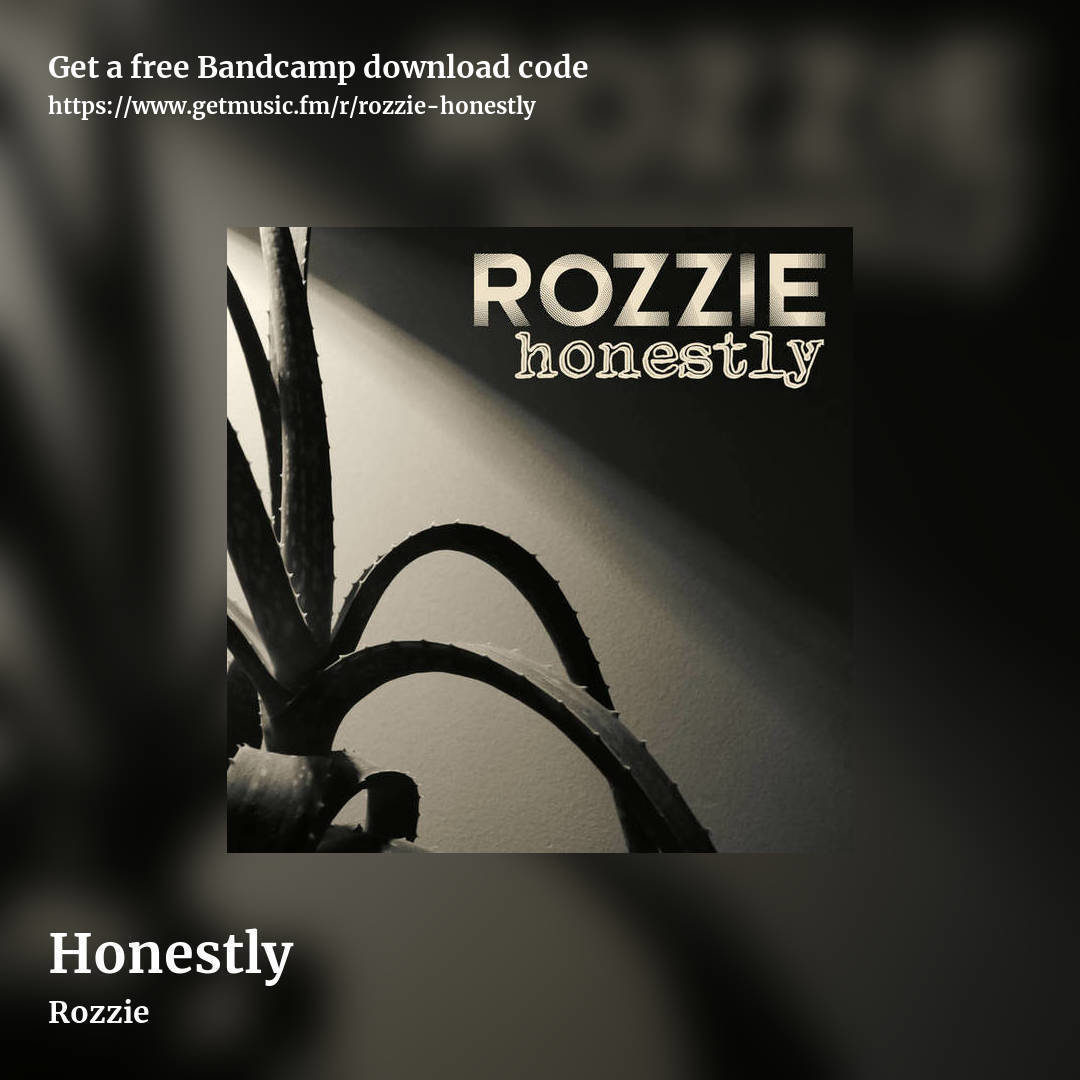 Honestly by Rozzie, square promo share image