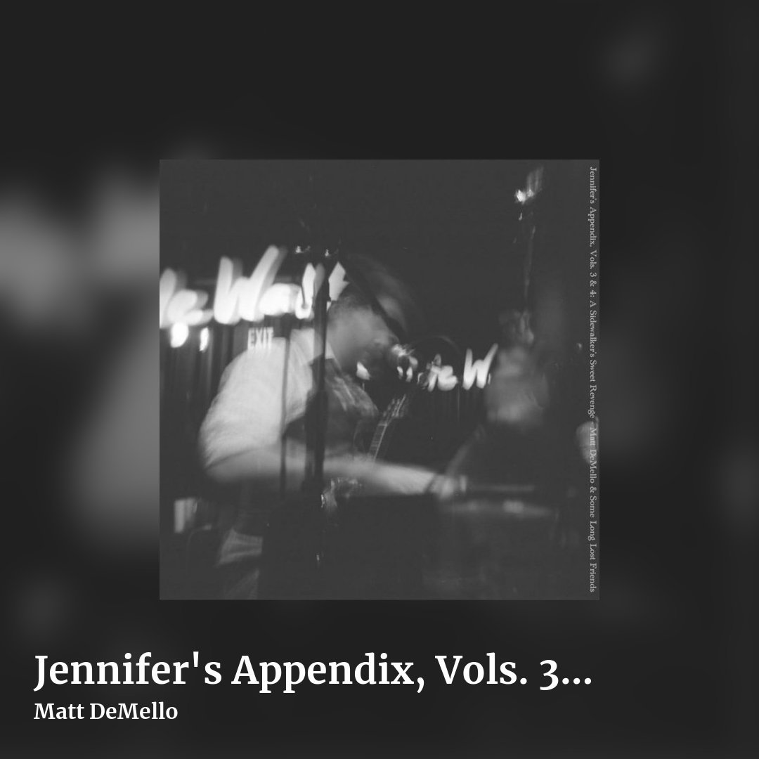 Jennifer's Appendix, Vols. 3 & 4: 'A Sidewalker's Sweet Revenge' by Matt DeMello, square clean share image