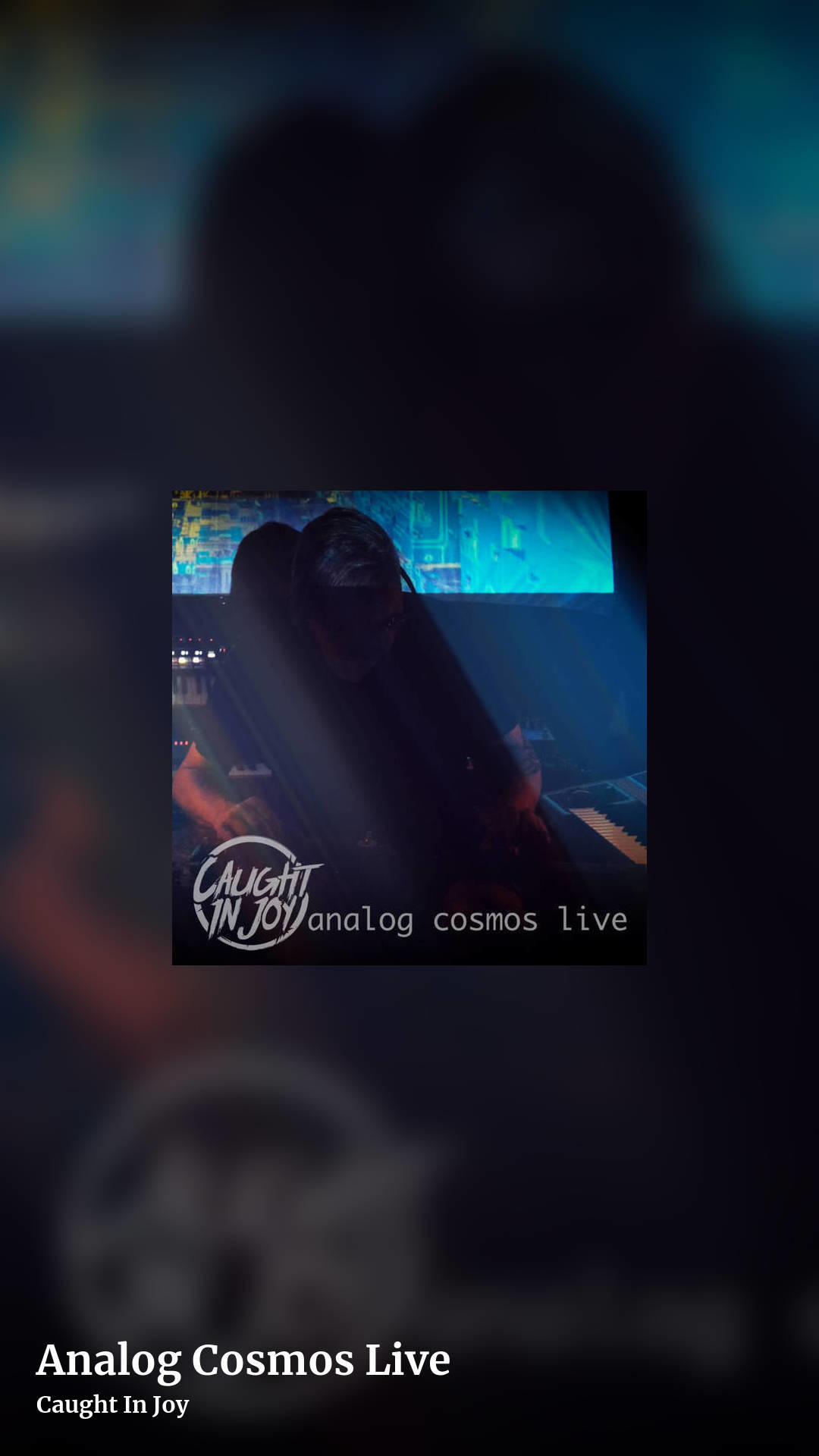 Analog Cosmos Live by Caught In Joy, story clean share image