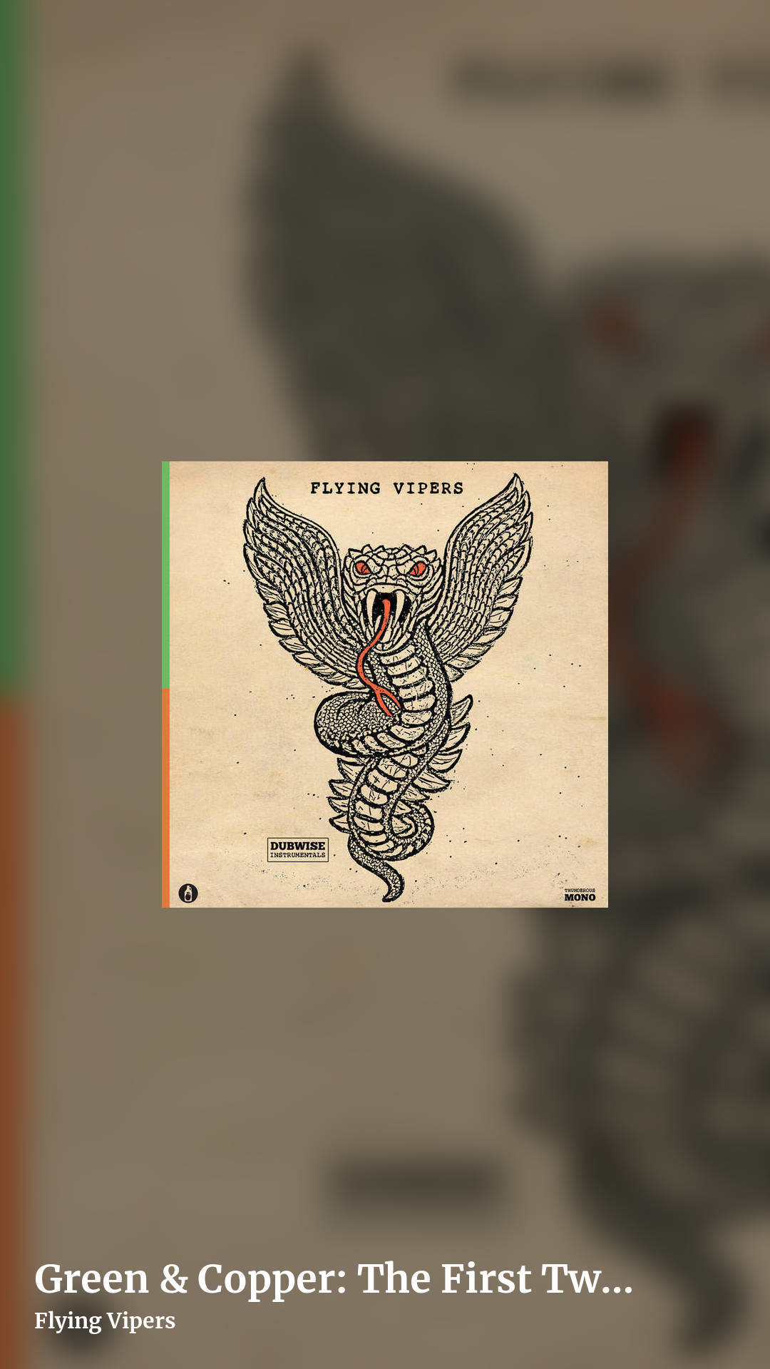 Green & Copper: The First Two Tapes by Flying Vipers, story clean share image