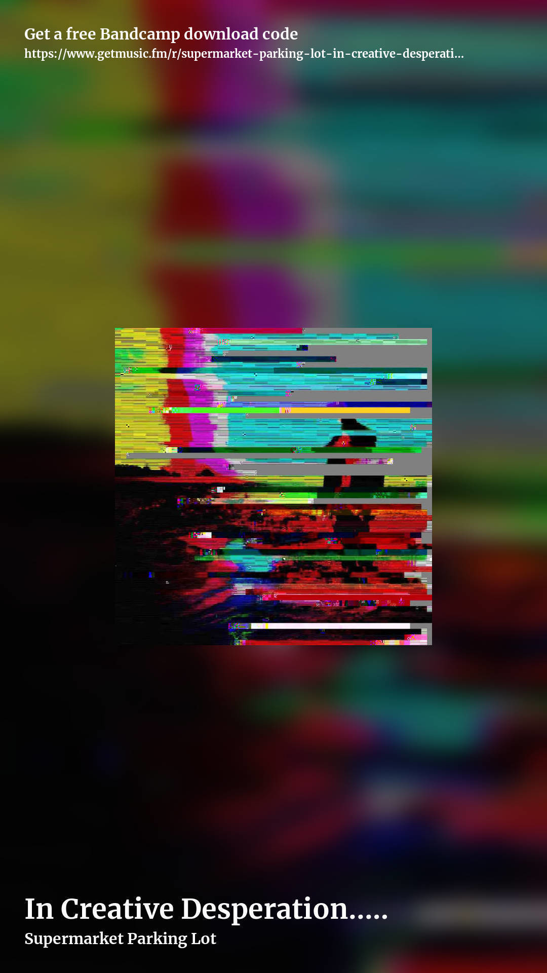 In Creative Desperation​.​.​. (single) by Supermarket Parking Lot, story promo share image