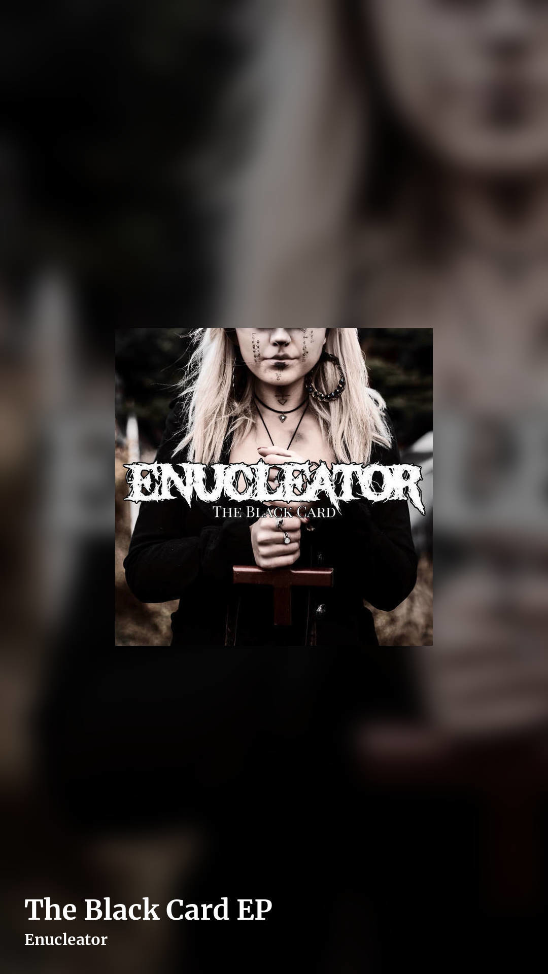 The Black Card EP by Enucleator, story clean share image