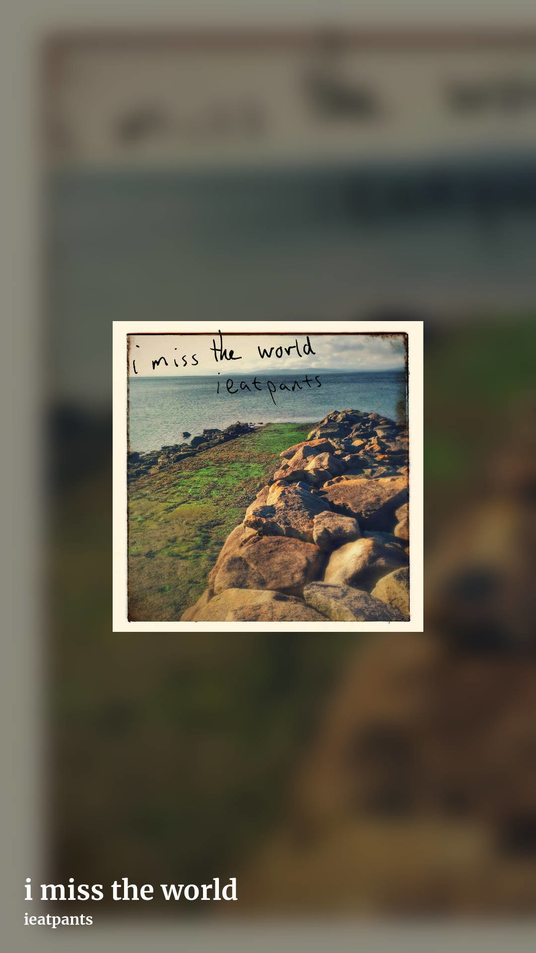 i miss the world by ieatpants, story clean share image