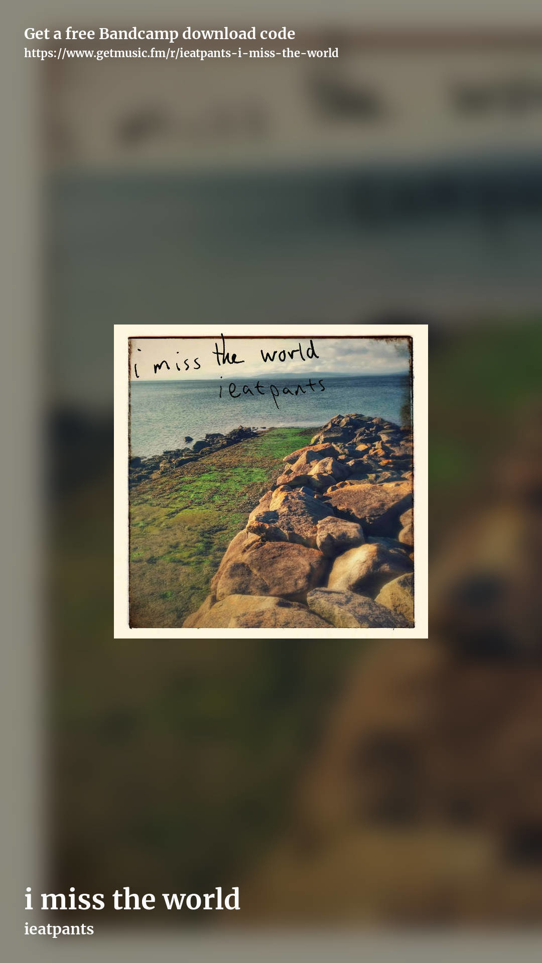 i miss the world by ieatpants, story promo share image