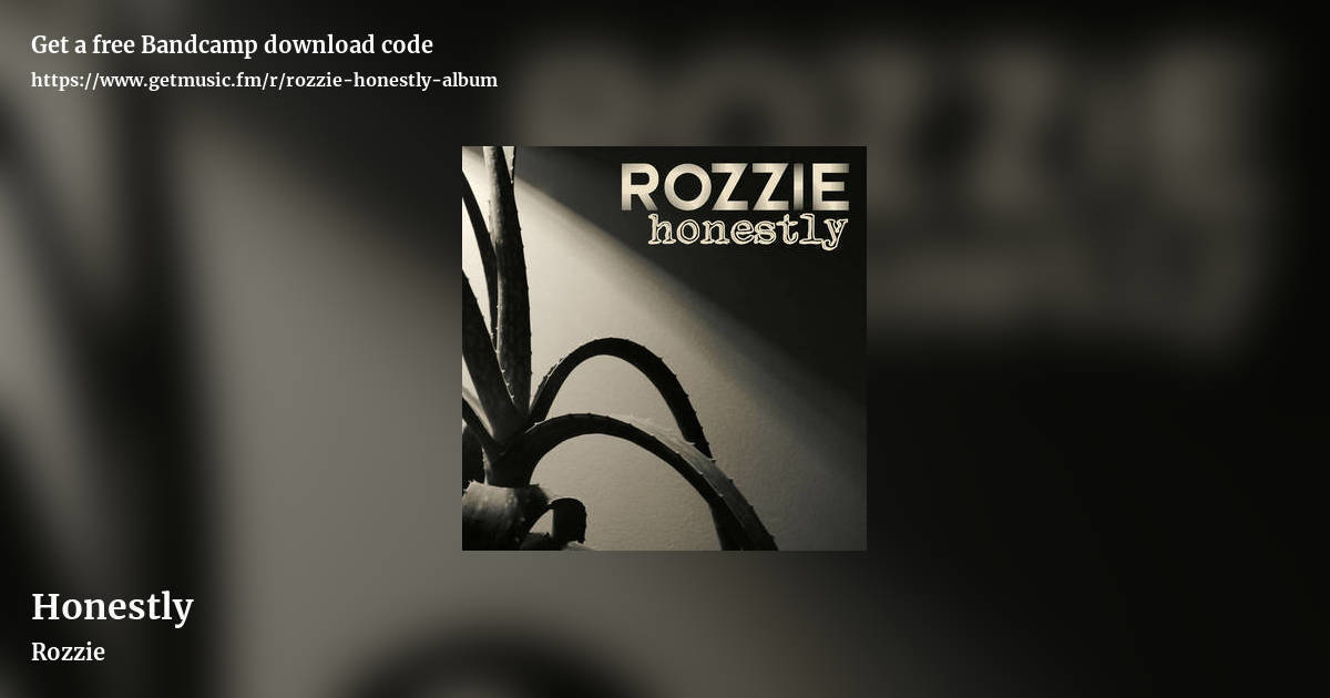 Honestly by Rozzie, landscape promo share image