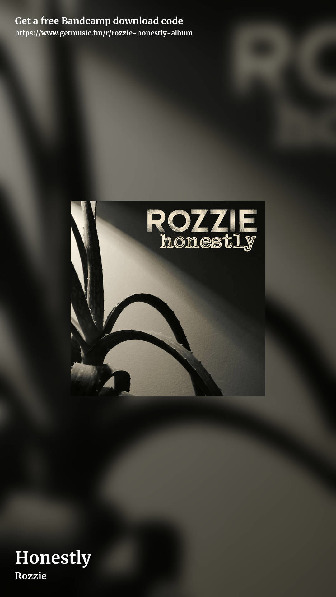 Honestly by Rozzie, story promo share image