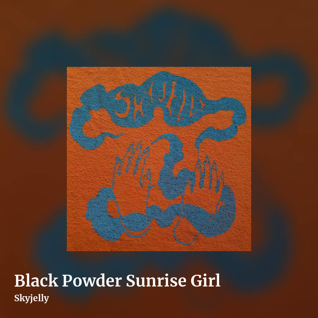 Black Powder Sunrise Girl by Skyjelly, square clean share image