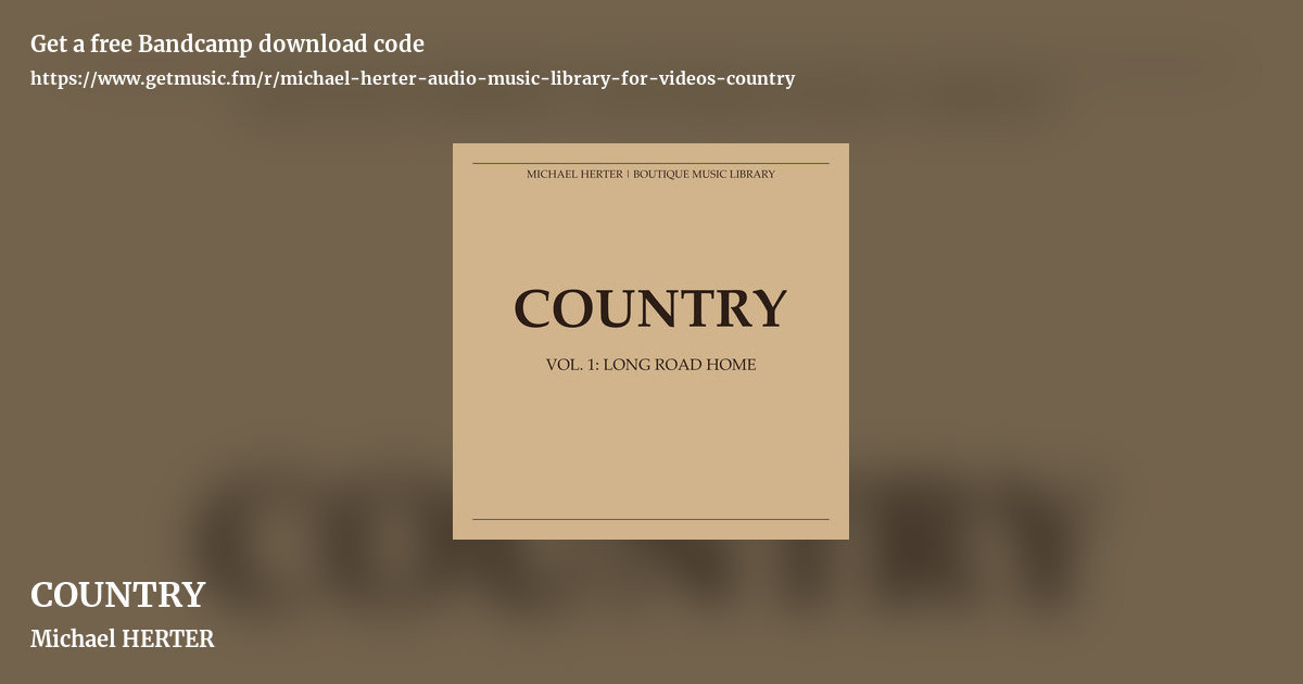 COUNTRY by Michael HERTER, landscape promo share image