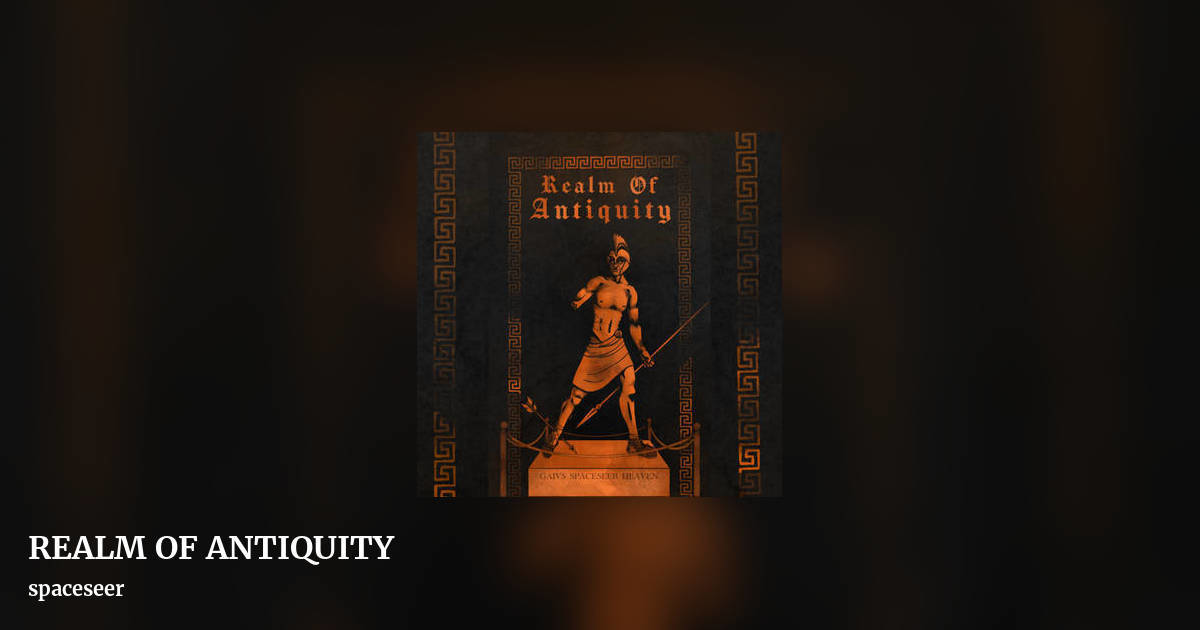 REALM OF ANTIQUITY by spaceseer, landscape clean share image