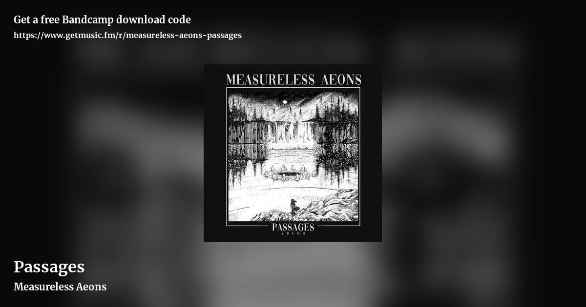 Passages by Measureless Aeons, landscape promo share image