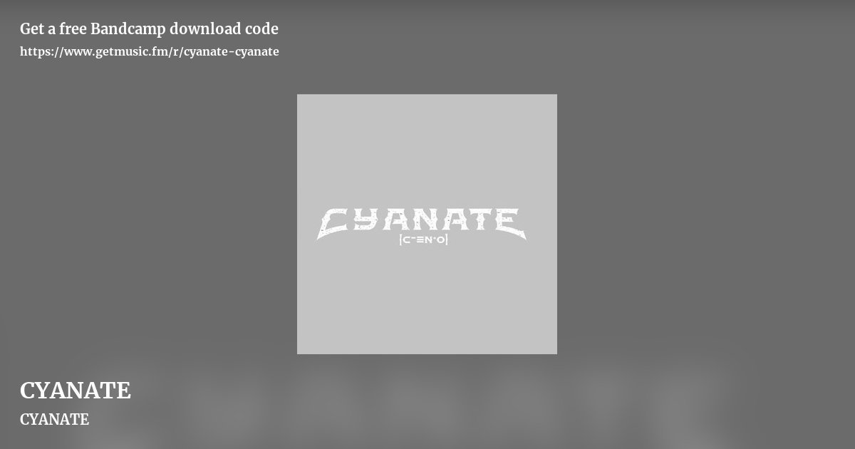 CYANATE by CYANATE, landscape promo share image
